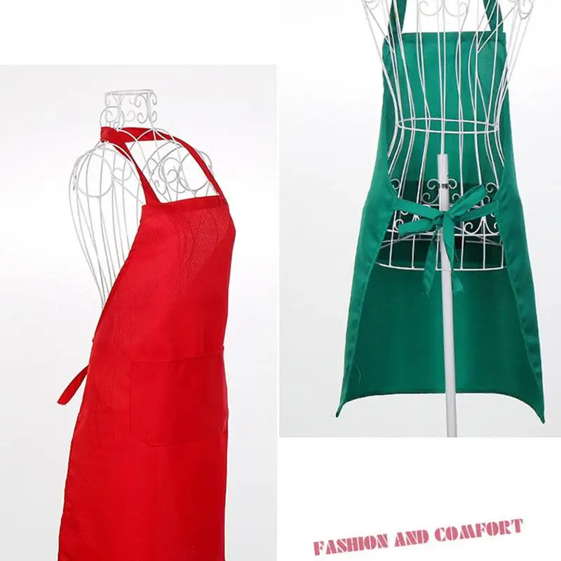 2017 модные водонепроницаемые фартуки с защитой от жира кухонные аксессуары