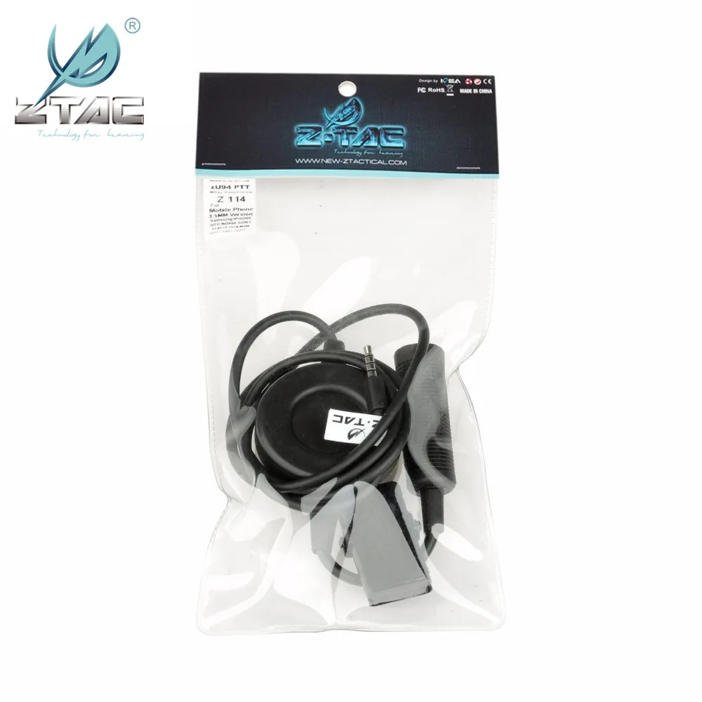 Z-Tac военные наушники Comtac II He50 MSA SORDIN HD03 Midland страйкбол элемент PTT Kenwood для тактической радио авиационной гарнитуры
