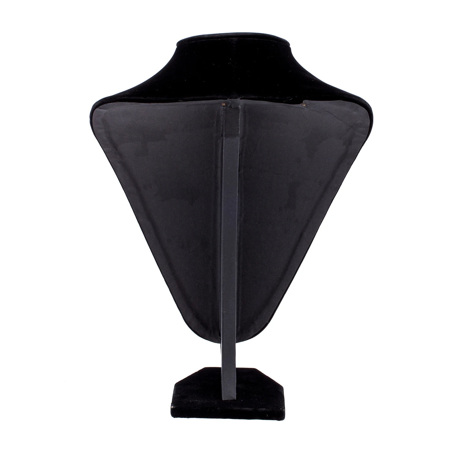 Дисплей ювелирных изделий держатель ожерелье цепь Бюст черный бархат витрина