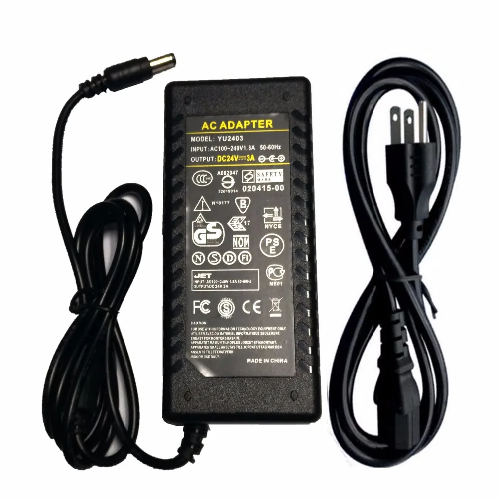 24V 3A AC DC адаптер Зарядное устройство для ARGOX принтер CP-3140L CP-2140 OX-100 OS-214Plus CP-3140
