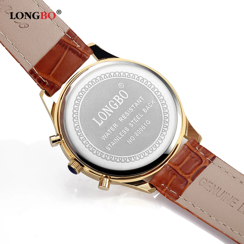 Новый Longbo любовник мода свободного покроя марка военная кварц мужчины студент