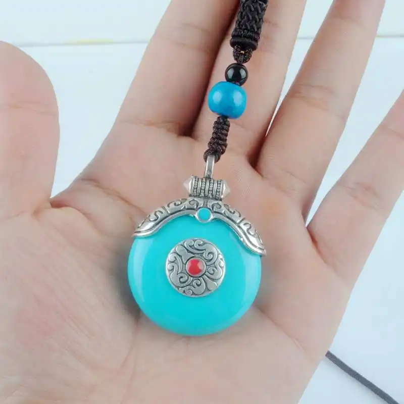 Высокое качество подвески из смолы и воска ожерелье имитация меда капли воды