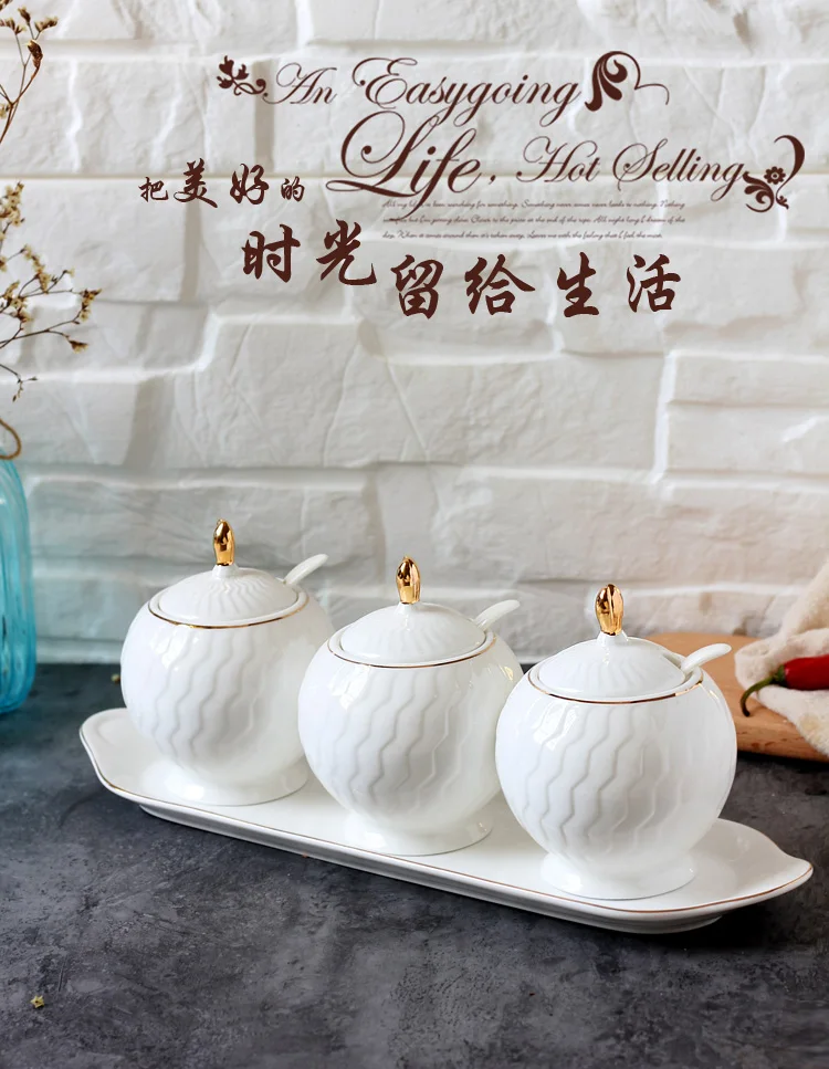 Пномпень bone China банка для приправ кухонная герметичная банка Бытовая коробка для приправ бутылка большой объем коробка для приправ банка для конфет