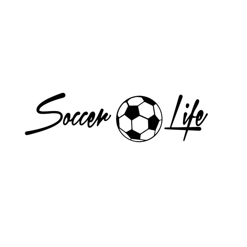 Soccer Life Family Sticker Decal Notebook Car Laptop Fashion Personality Vinyl Decals | Автомобили и мотоциклы