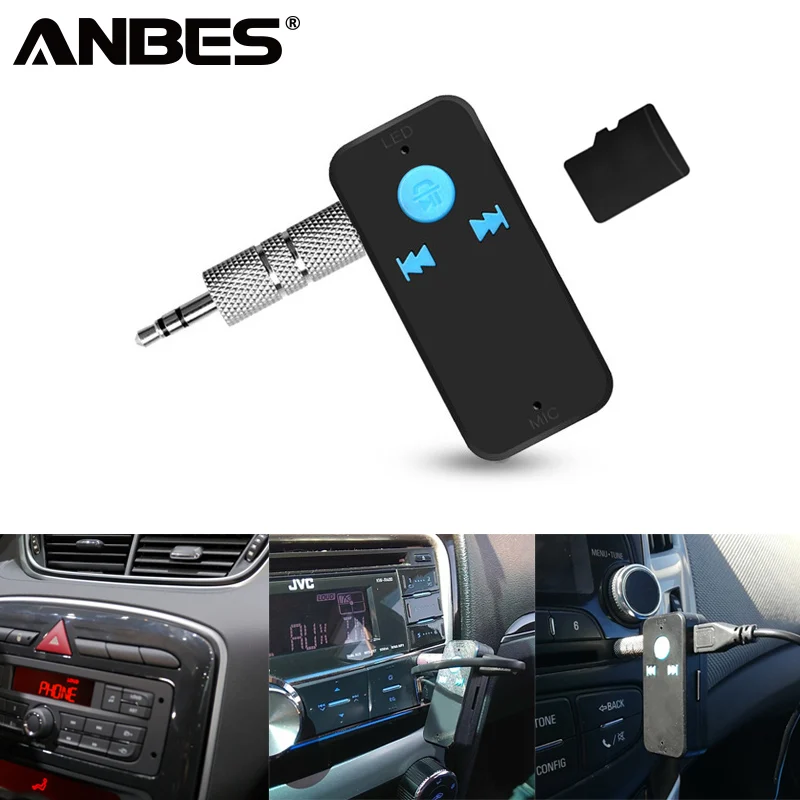 Bluetooth приемник USB 3 в 1 беспроводной 4 0 адаптер 5 мм аудио разъем TF кардридер