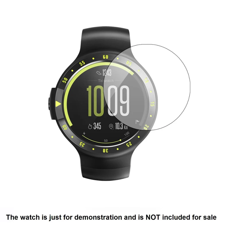 3x прозрачная защитная пленка для ЖК-экрана для Ticwatch 2 Ticwatch2 аксессуары для спортивных умных часов