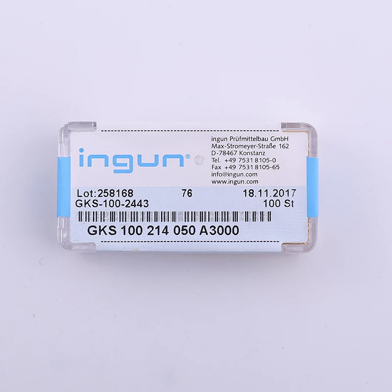 Ingun GKS 100214050A2000 тестовый зонд пружинная игла 100 шт./кор. | Обустройство дома