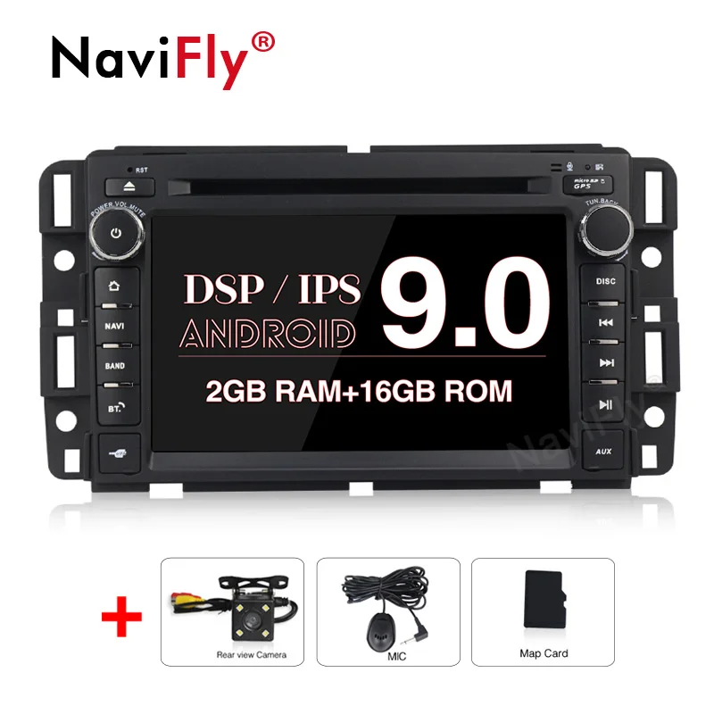 Car dvd camera 2din Android 9,0 ips DSP автомобильный Радио плеер gps навигация для Chevrolet Tahoe траверс BUICK Enclave GMC Yukon Tahoe Acadia GMC - Цвет: Car dvd camera
