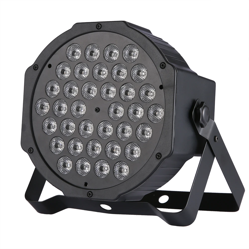 Светодиодный 36 W UV PAR Light 90-240 V dj Клубное цветное сценическое освещение управление звуком Рождественское украшение фоновое освещение дискотечное свадебное p