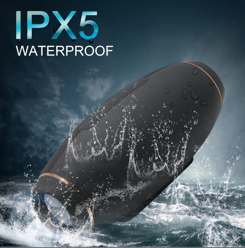 HOPESTAR H20 IPX5 Водонепроницаемый пыленепроницаемый bluetooth динамик шокирующий звук