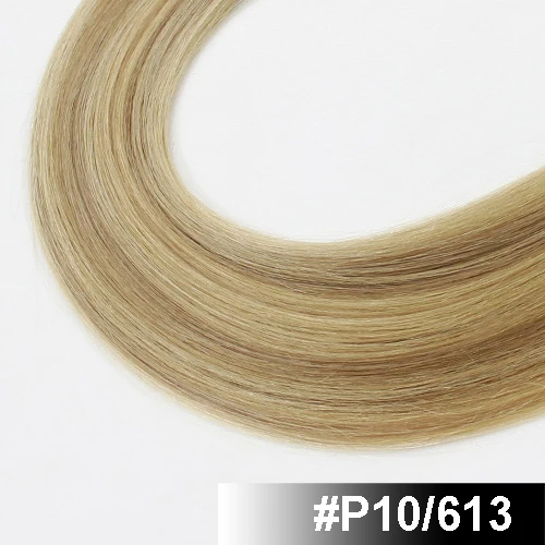 P10-613 FOREVER HAIR 0,8 г/локон 1" Remy европейские капсулы для наращивания волос кератиновые накладные натуральные человеческие волосы 50 шт./pac - Цвет: P10-613