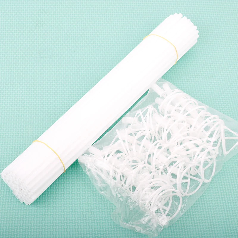 10pcs white 10 шт. 35 см фольгированные воздушные шары ручные палочки белые пластиковые стержни алюминиевые балоны аксессуары держатель палочки декор для вечеринки в честь Дня рождения Детская часть - Цвет: 10pcs white