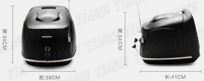 Универсальный Жесткий задний ящик для хранения багажника VStar 400 650 Virago Xv Road Star Shadow