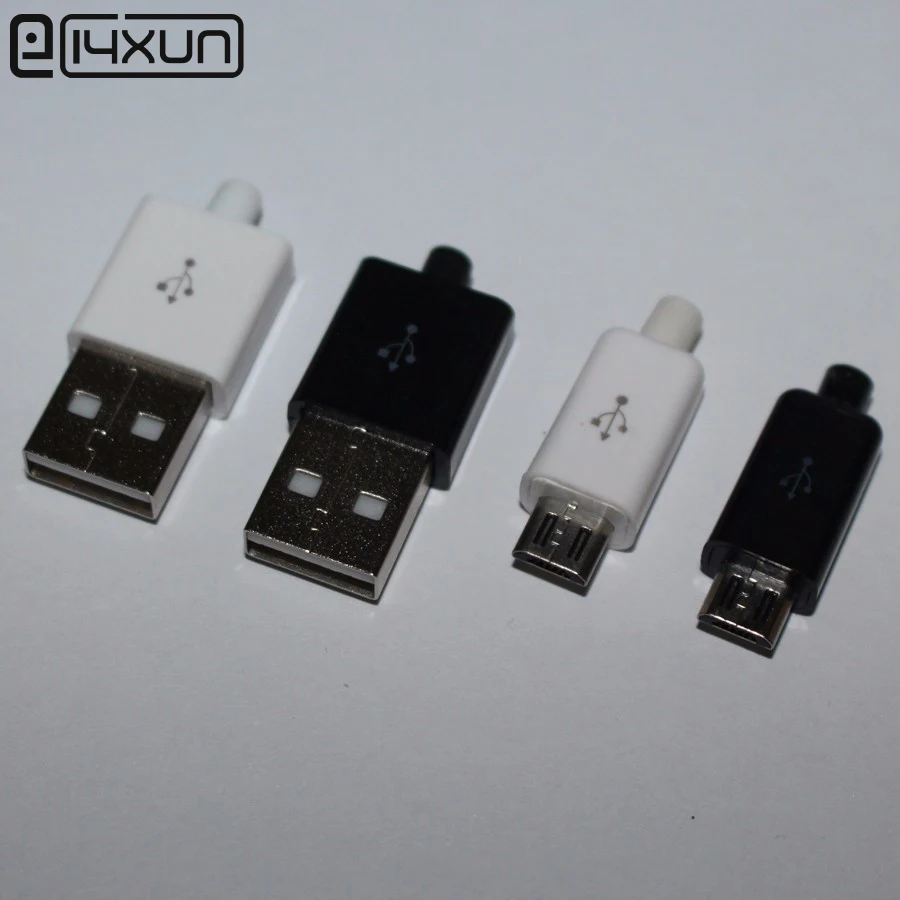 5 комплектов 5-контактный разъем USB типа А + 5-контактных 6-миллиметровых