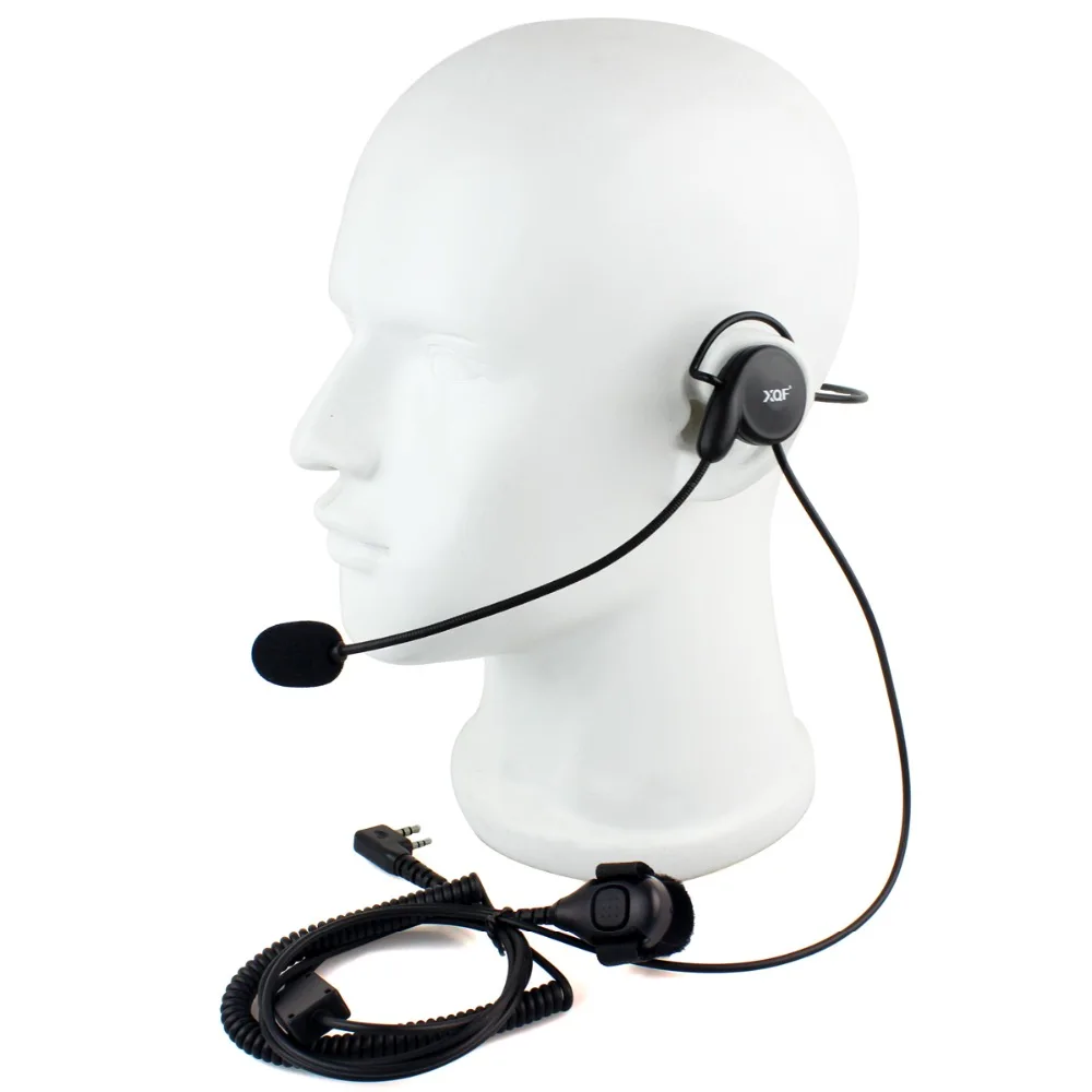Новые наушники с микрофоном гарнитура PTT для Kenwood BAOFENG UV 5R 777 888s WOUXUN HYT PUXING Motorola