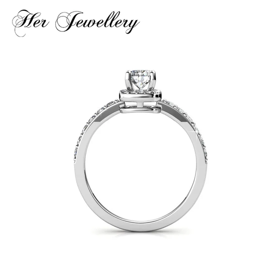 Ее ювелирные изделия Quailty латунное кольцо дизайн OL стиль с кристаллами от Swarovski