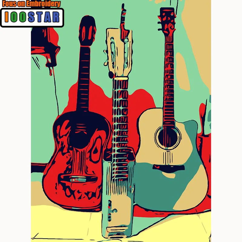 

Full Diy Diamond Painting Embroidery Cross Stitch Violins Square/Round Diamond Mosaic Needlework Art Decoration Crafts Diamant