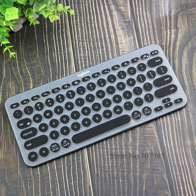 Силиконовый чехол для клавиатуры защитная пленка logitech K380 K 380 Bluetooth клавиатура