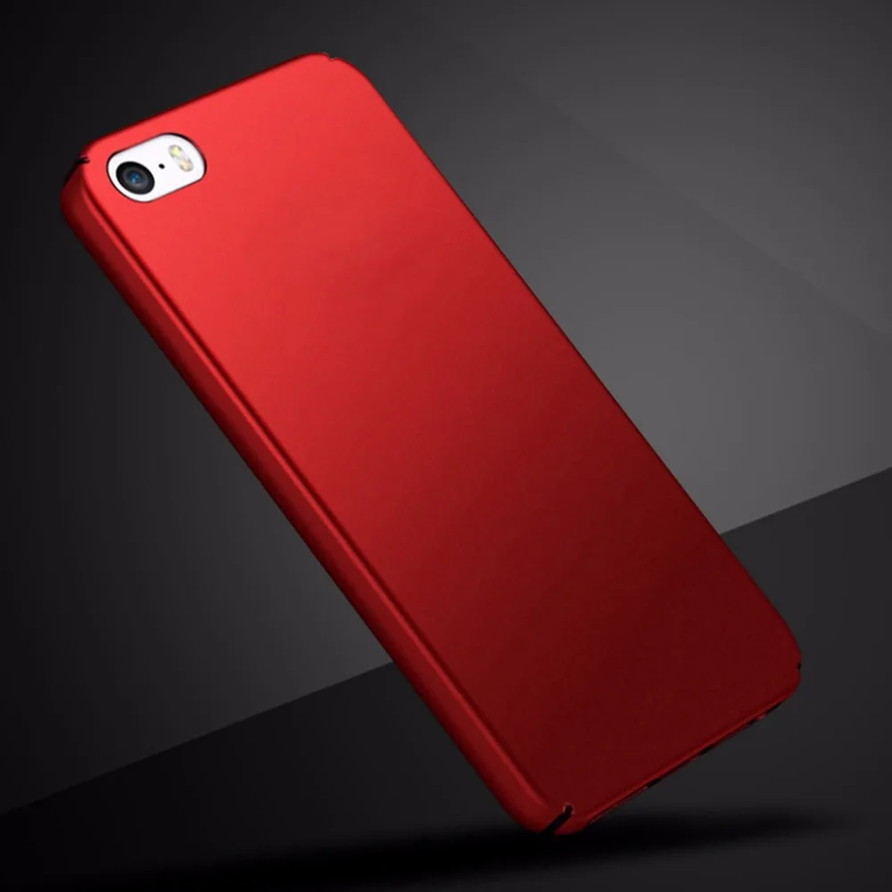 Матовый чехол для iPhone 5, роскошный тонкий жесткий чехол для iPhone 5S, iPhone se, чехол из поликарбоната, задняя крышка для iPhone 5se, чехлы для телефонов