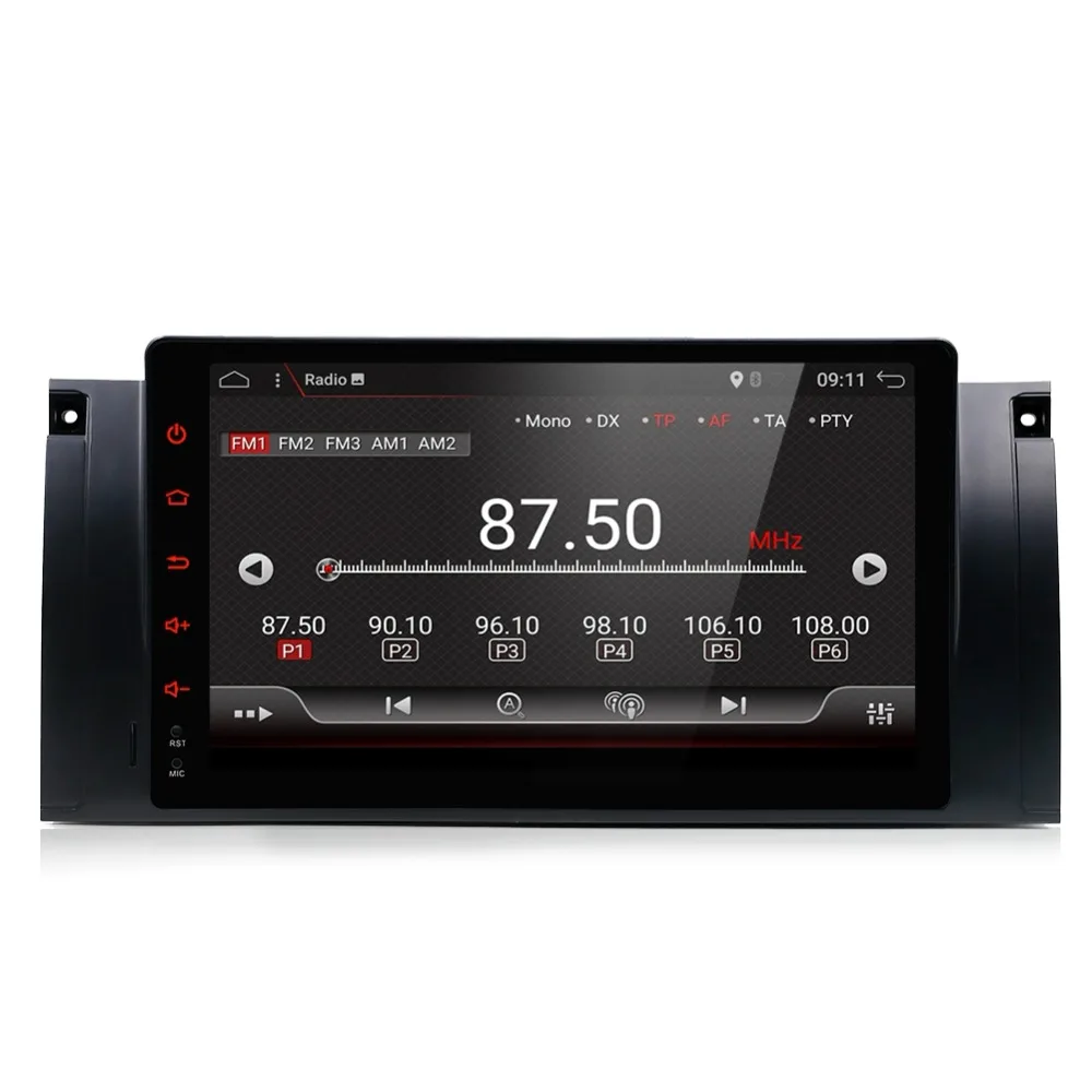 Bosion 9 'ɺndroid 8 1 Дин Радио DVD gps для BMW M5 E39 E53 автомобиль радионавигационная bluetooth