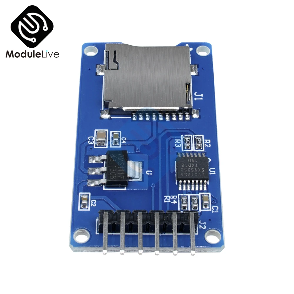 Плата расширения Micro SD для Arduino 5 шт. защитная модуль памяти SPI TF карты|Детали и