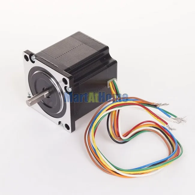 Leadshine 57HS09 NEMA23 2 фазный шаговый двигатель 184 08 oz in 1/4 ''вал для гравировального