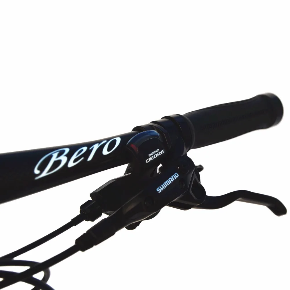 BEIOU углеродного 26 дюймов горный велосипед 30 Скорость Ши MANO M610 DEORE MTB T800 волокно Сверхлегкий 10,7 кг матовый 3 K из углеродного волокна, концентраторы CB025A