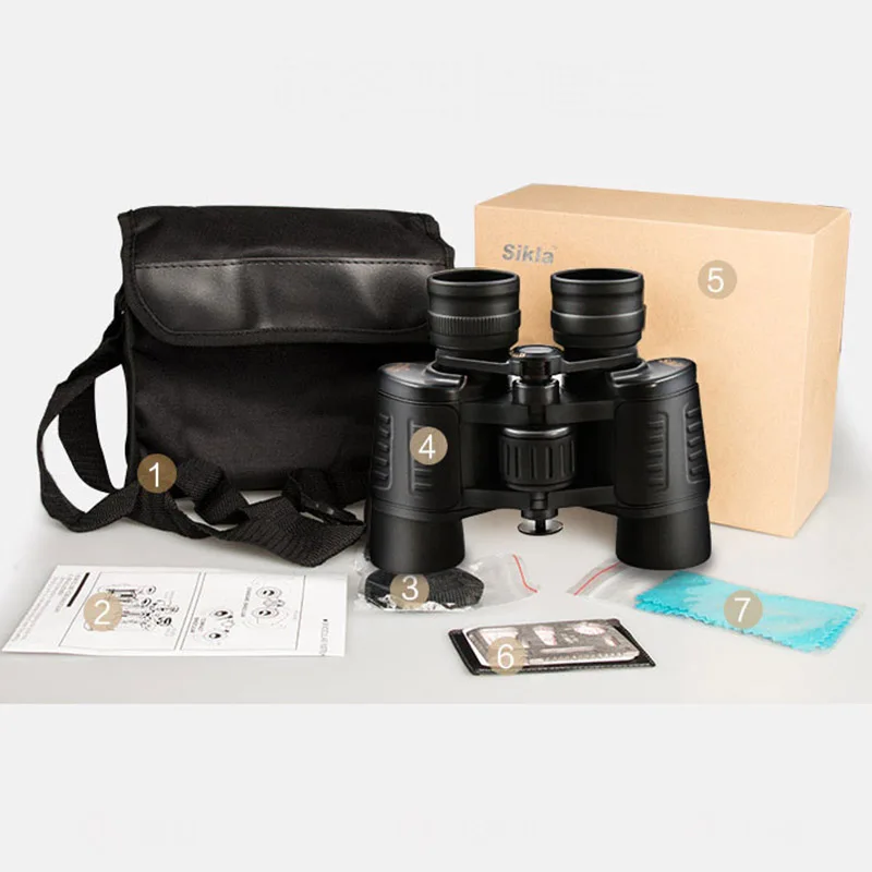 HD бинокль высокого разрешения ночного видения портативный Водонепроницаемый