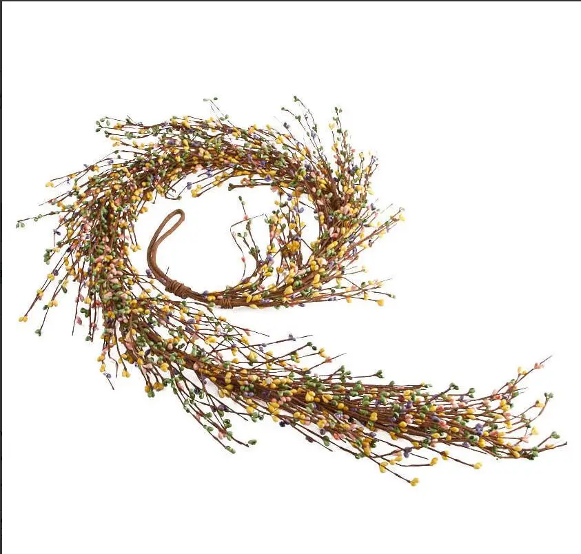 12 шт./лот 4 6 фута (55 дюймов) розовый Пип ягодная гирлянда примитивный декор для