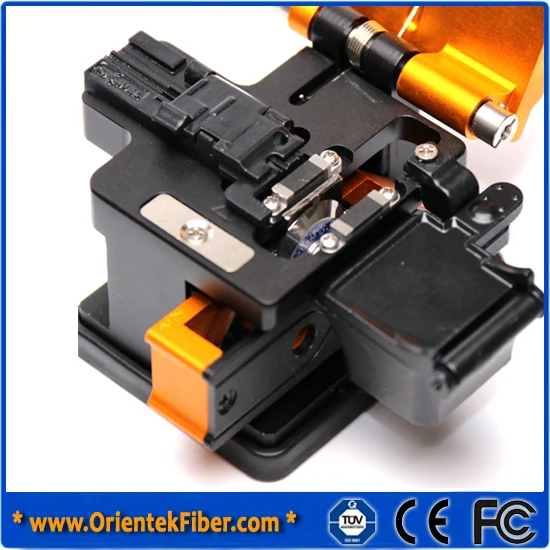 

High Precision Optical Fiber Cleaver/Cut Cutting Tools With Scrap Catcher/Waste Bin ORIENTEK T30C