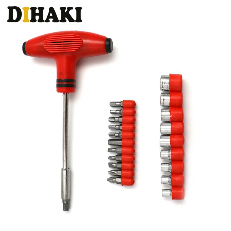 Набор Т образных отверток 21 шт. инструменты для ремонта автомобильных сотовых