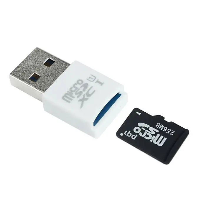 Кардридер USB 3,0 Супер Скоростной USB 3,0 Micro SD адаптер Белый Micro SD/SDXC TF скорость USB 3,0 кардридер адаптер