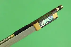 New PRO 4/4 carbon fiber violin bow wrapped wood veneer snakewood frog | Спорт и развлечения