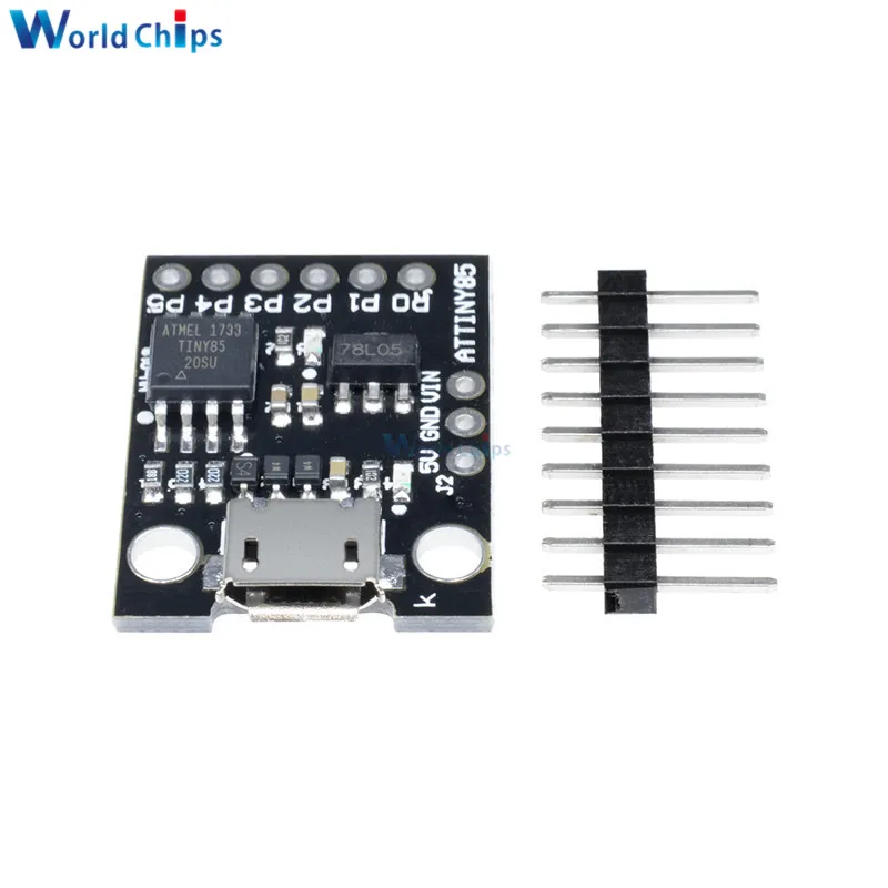 ATtiny ATtiny85 Digispark Kickstarter микро usb модуль макетной платы для Arduino IIC I2C TWI SPI