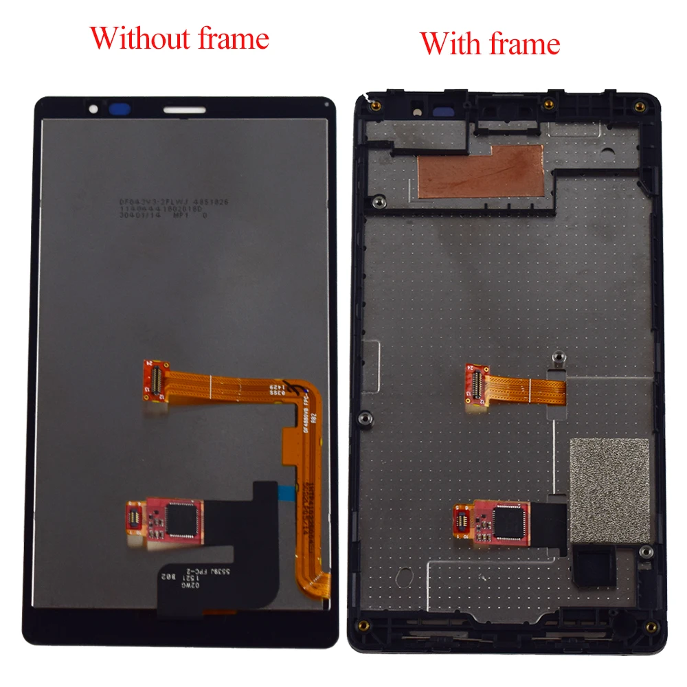 Для Nokia X2 Dual SIM RM-1013 X2DS сенсорный экран дигитайзер панель сенсор стекло+ ЖК-дисплей панель экран модуль сборка Рамка