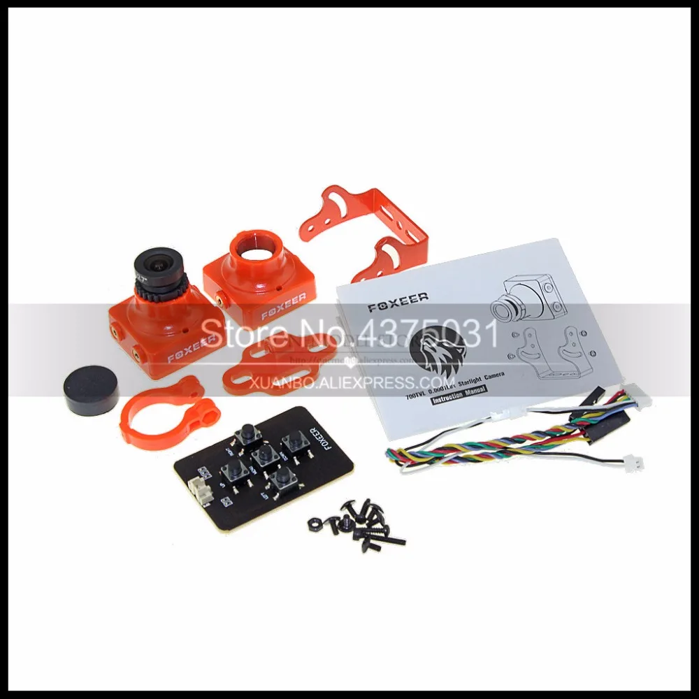 1 шт. высокое качество Foxeer стрелка Камера с OSD 600TVL CCD MINI FPV PAL и ИК-блок HS1190 2 цвета |