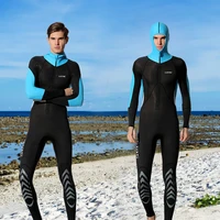 hisea uv protection men wetsuit one piece full bodysuit quick dry swimsuit for surf triathlon spearfishing scuba diving suit