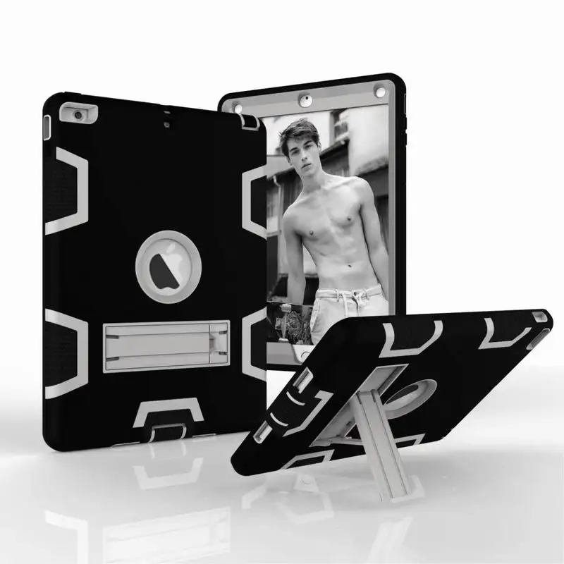 20 шт./лот DHL Armor чехол для планшета ipad5 air1 роскошный Прочный Гибридный Жесткий