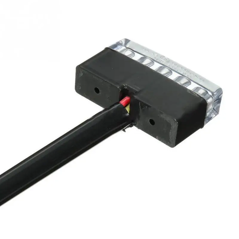 12 V мотоцикл Скутер Квадроцикл мини 5 светодиодный красный задний Стоп тормозной фонарь лампа| |