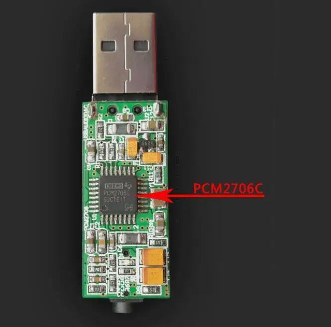 DYKB USB DAC HiFi звуковая карта PCM2706 декодер аудио конвертер наушники Amp OTG Мобильный