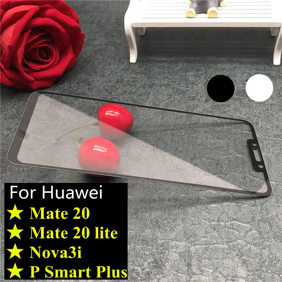 Закаленное защитное стекло для huawei mate 20 lite hauwei mate20 light nova 3i p smart plus psmart glas|Защитные