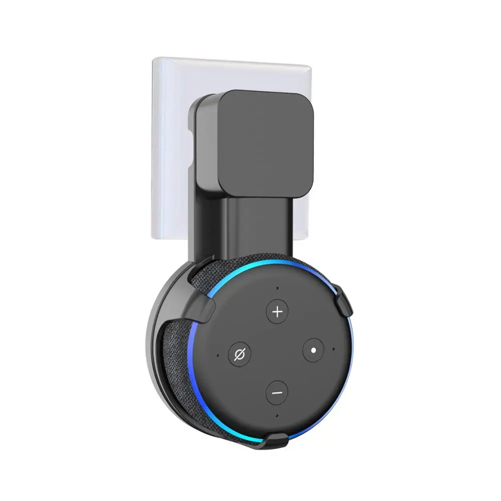 Бытовая розетка настенное крепление подставка вешалка с намоткой кабеля для Amazon Echo Dot 3rd Gen вилка в кухне ванной спальне