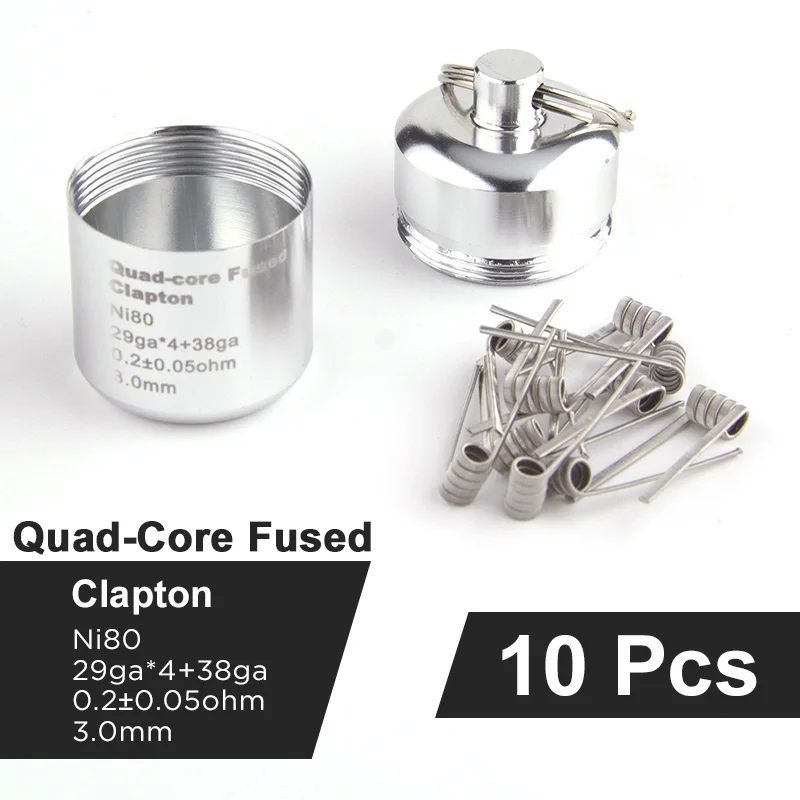 NI80 29ga 4 38ga Augvape Ni80 многоядерный шахматный плавленый Clapton нагревательный провод катушки для электронной сигареты RDA RTA распылитель Vape Prebuit катушка - Цвет: NI80 29ga 4 38ga