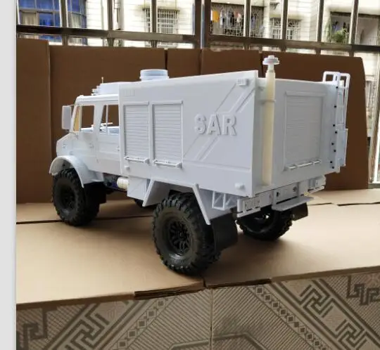 RC Benz Неокрашенный огонь наборы для тела HRAXXAS TRX4 F150 км крест SR4 SP4 осевой SCX10 RC4DW D90 G2 безколлекторная электрическая модель HG401 HG402 CRALWER 1/10