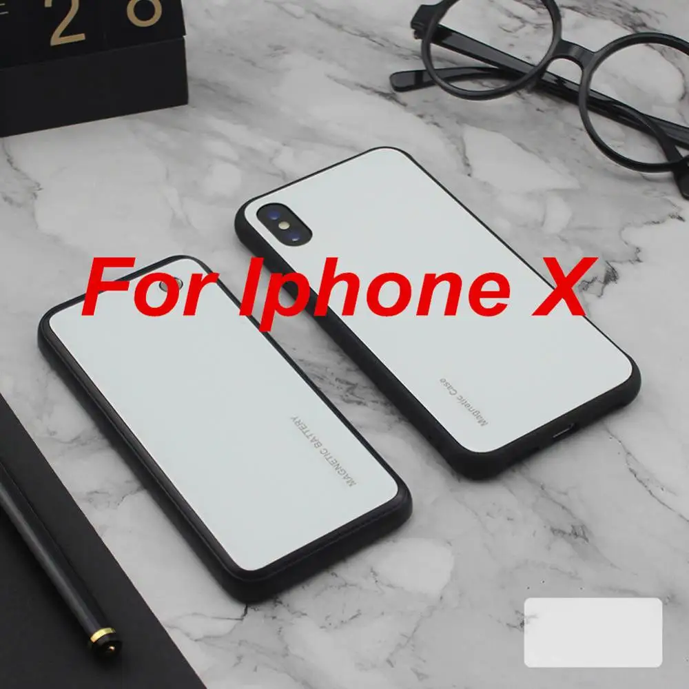 As Picture 5000 мАч для iphone X XS XR, чехол для зарядного устройства, умный беспроводной Чехол для зарядки телефона, внешний аккумулятор для iphone XS MAX, чехол для аккумулятора - Цвет: As Picture