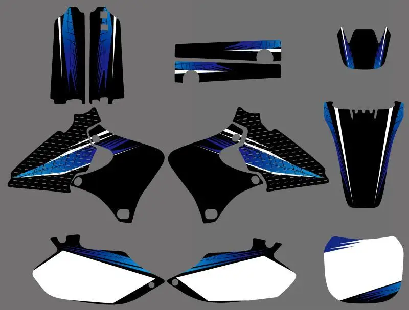 Наклейки графические для Yamaha YZ250F YZ400F YZ426F YZ 250F 400F 426F 1999 2000 2001 2002|Наклейки и стикеры|