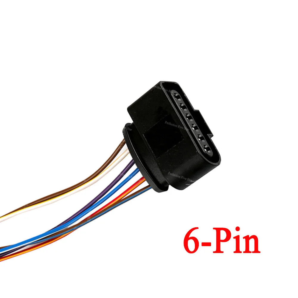 1J0 973 726 разъем 6 контактный Пигтейл подключение для VW Jetta Golf Passat B5 Audi A3 A4 A5 A6 Q3 Octavia