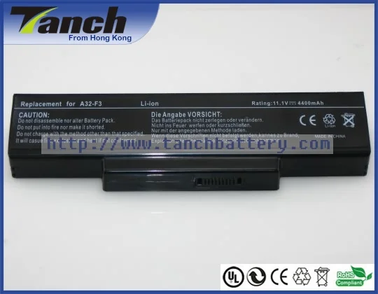 Сменные Аккумуляторы для ноутбуков ASUS F3A F2F A33 F3 F3Ja CBPIL48 F3L F3Jr F3T F3Q CBPIL72 F3Sc M670 11 1 V 6