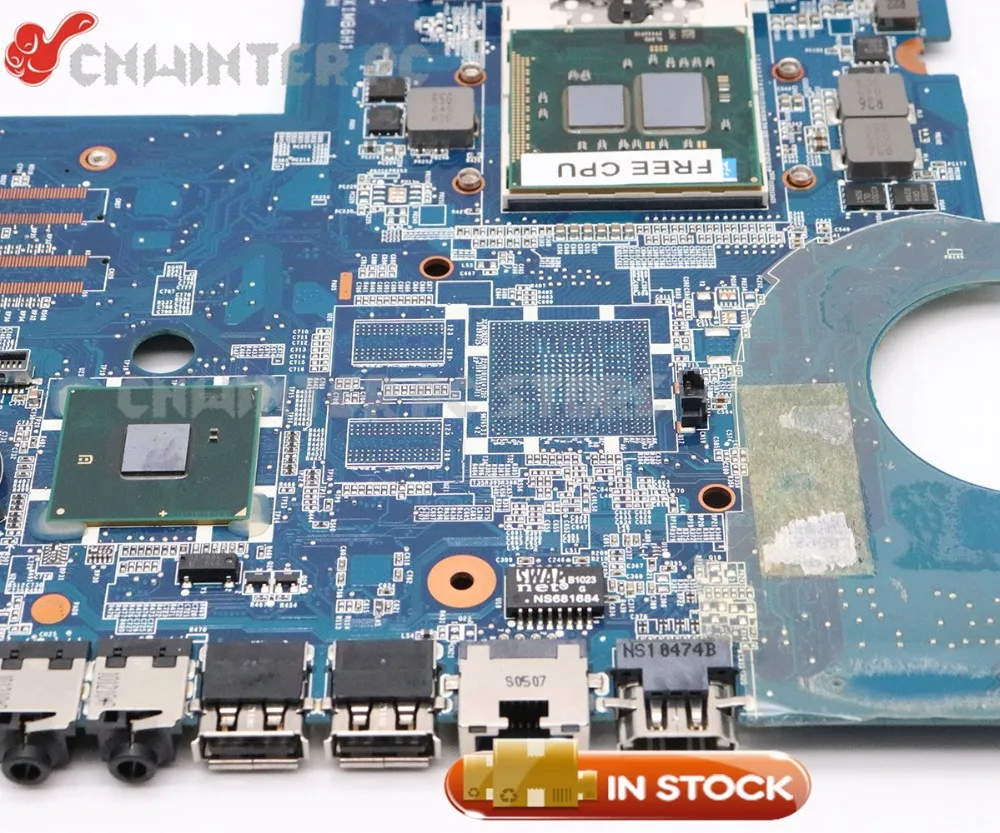 NOKOTION для HP Pavilion CQ42 CQ62 G42 G62 материнская плата ноутбука HM55 DDR3 595184-001 DA0AX1MB6H1