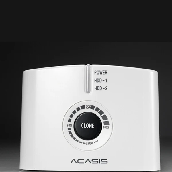 Acasis Ba-12Us 3,5-жесткий диск Sata Usb3.0 двойной жесткий диск Hdd док-станция для жесткого диска в автономном режиме клонирования Дубликатор duplo и коробка